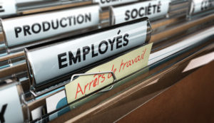 Arrêt de travail - Gestion du personnel