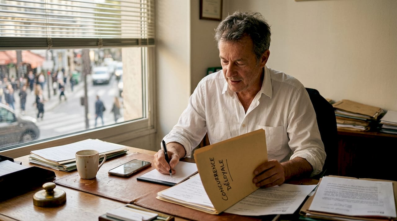 Un détective privé passe au crible les activités d’une entreprise.