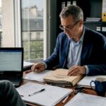 Agent chargé d’examiner des dossiers au sein d’un service administratif