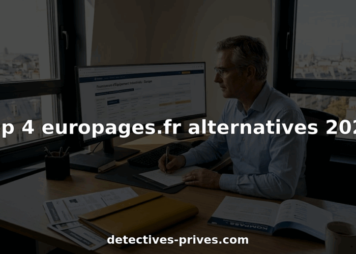 Professionnel en quête de plateformes alternatives à Europages pour optimiser sa recherche de partenaires commerciaux