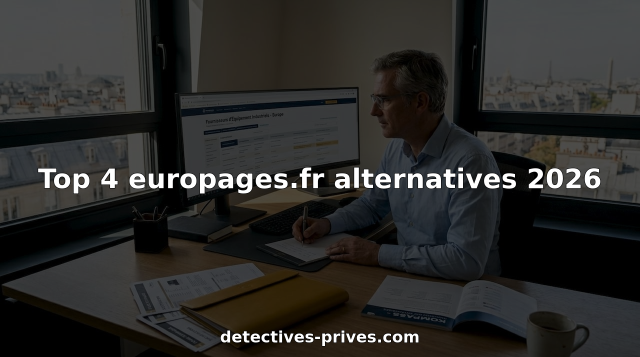Professionnel en quête de plateformes alternatives à Europages pour optimiser sa recherche de partenaires commerciaux
