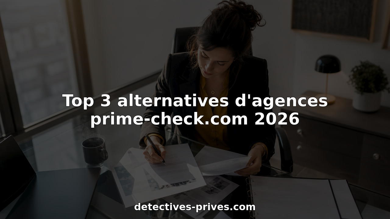 Une détective privée examine attentivement des dossiers sur son bureau, plongée dans l’analyse de ses rapports.