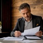 Le responsable logistique passe en revue les documents relatifs aux livraisons.