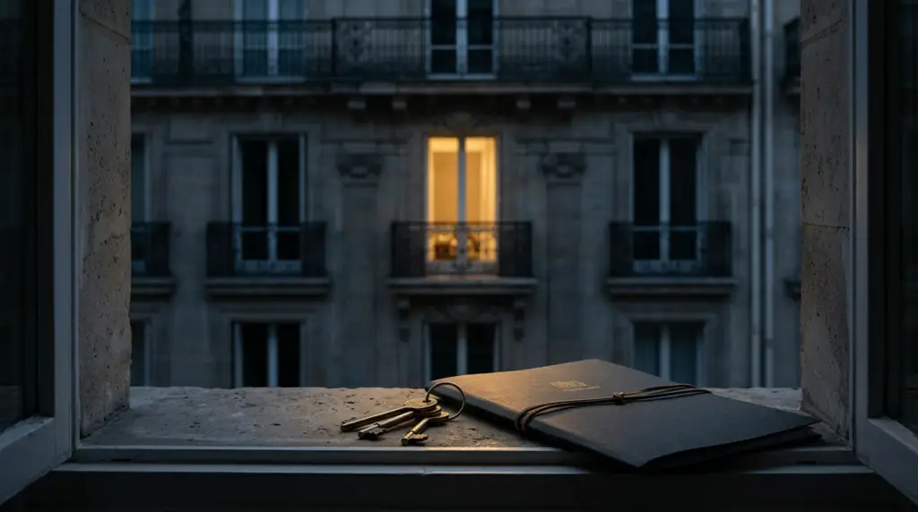 Immeuble haussmannien et clés — litige immobilier et loyers impayés