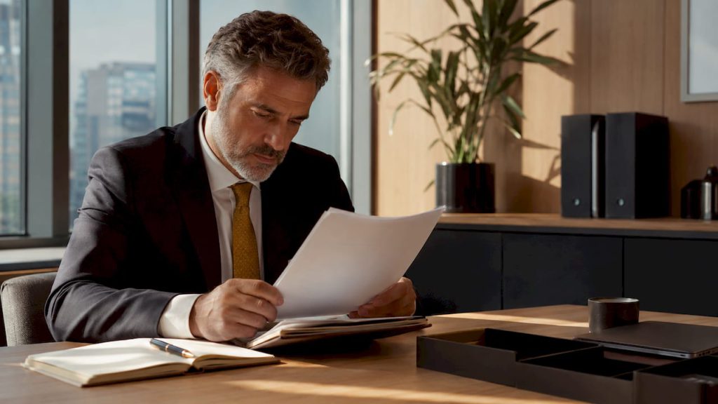 Avantages d'un rapport d'enquête indépendante 5 Enqueteur professionnel analysant un rapport d enquete