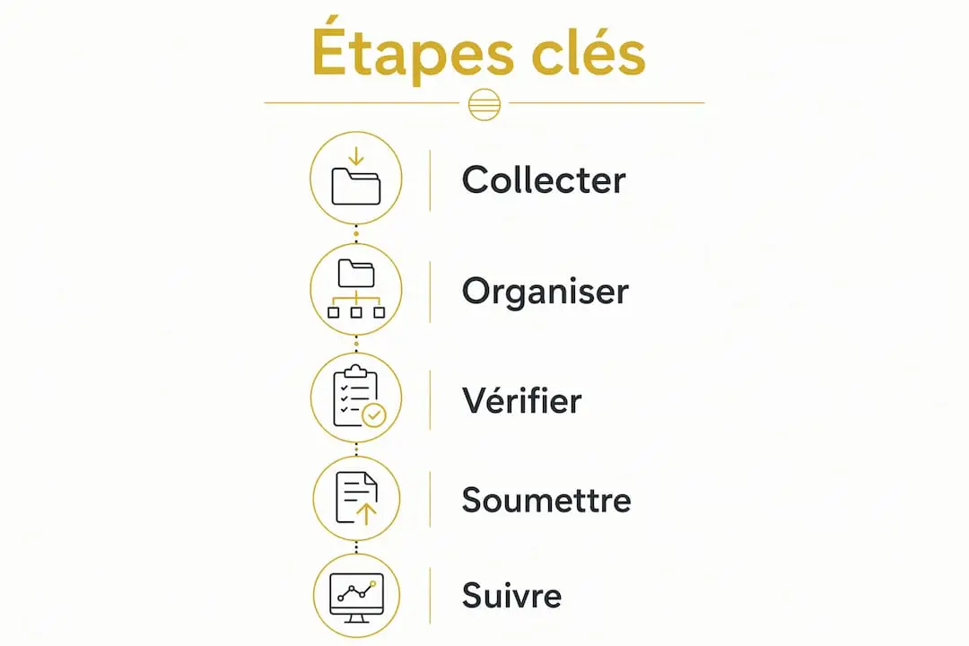 Guide constitution dossier divorce : étapes et documents 2 Schéma récapitulatif des différentes étapes à suivre lors d’une procédure de divorce