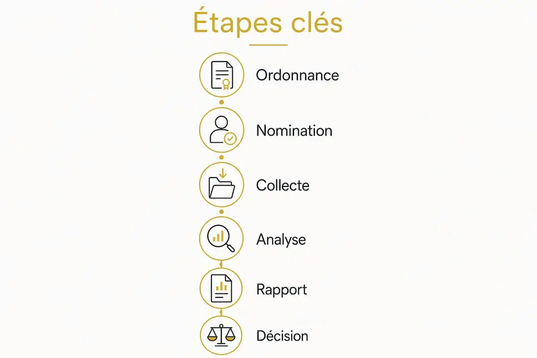 Guide investigations familiales : conseils pratiques 2026 1 Les grandes étapes d’une enquête familiale en un coup d’œil