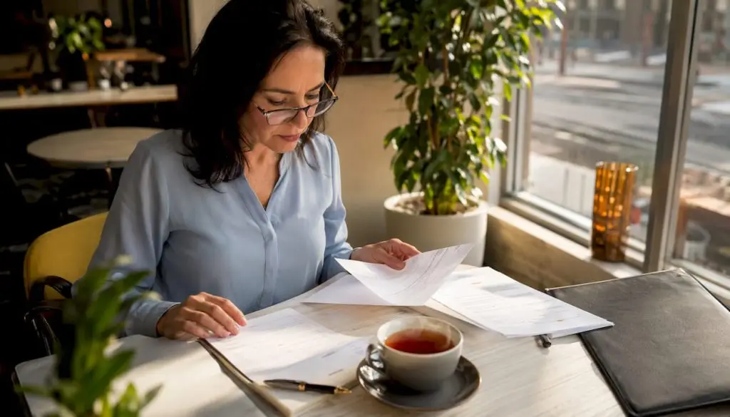 Différence vérification et investigation : guide pratique 3 Gestionnaire examinant des documents pour verification
