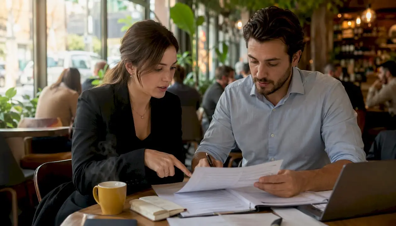 Checklist de surveillance en entreprise : guide 2026 1 Des collaborateurs échangent autour de la liste de contrôle pour l’audit de surveillance.