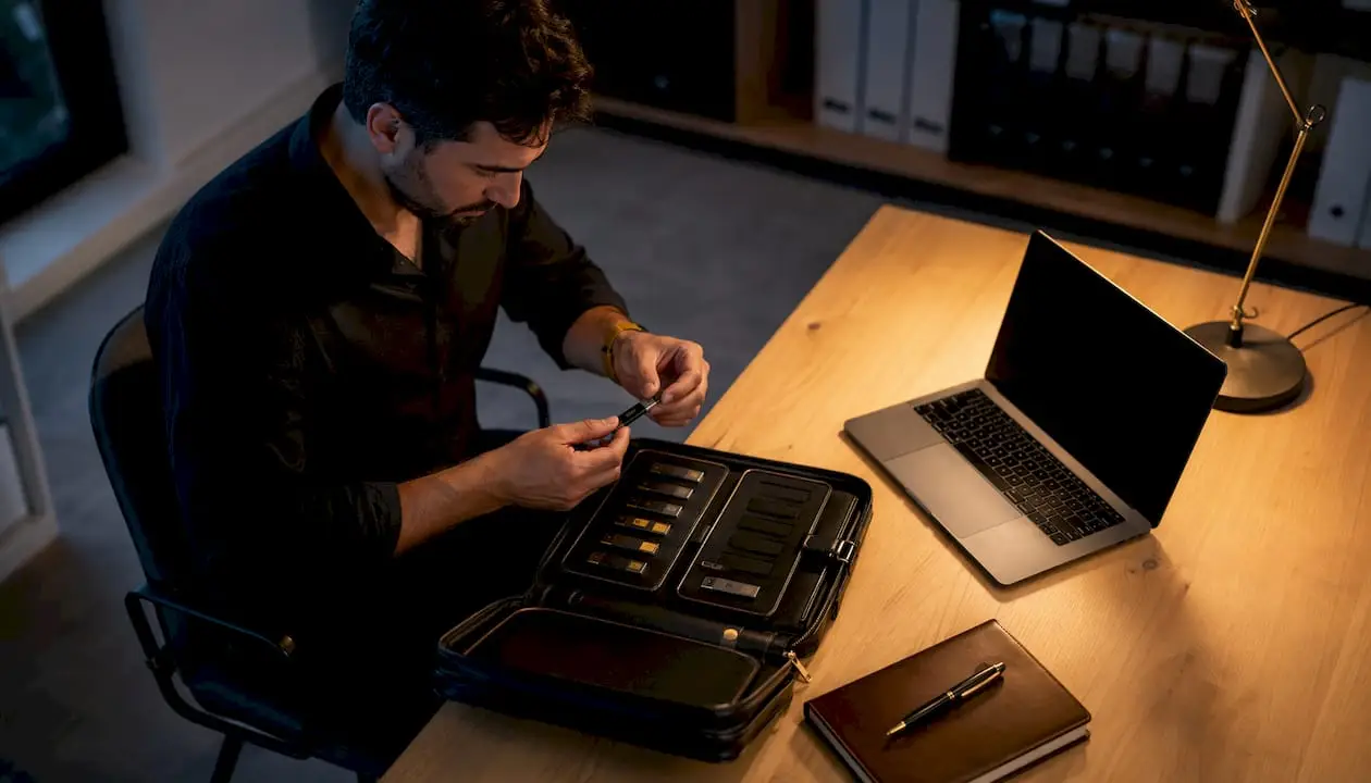 Photographier preuves d'infidélité légalement : guide pour particuliers 3 Les clés USB principales sont conservées dans un classeur sécurisé.