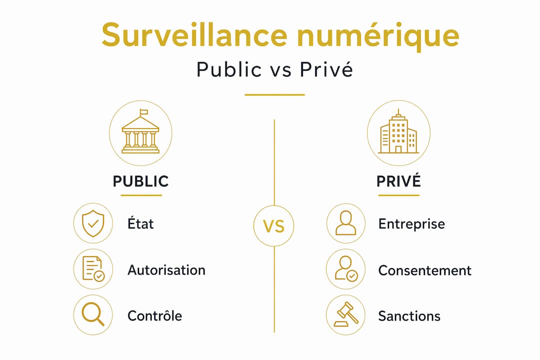 Enjeux légaux de la surveillance en France : guide 2026 2 Panorama de la surveillance numérique en France : secteur public et privé
