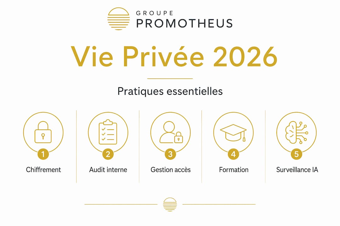 Guide protection vie privée 2026 : règles et pratiques 1 Infographie : les incontournables pour préserver sa vie privée en ligne